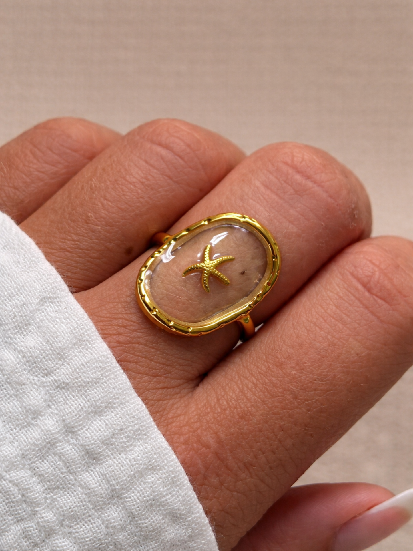 OCEAN MOOD - TAHITI l Bague inoxydable