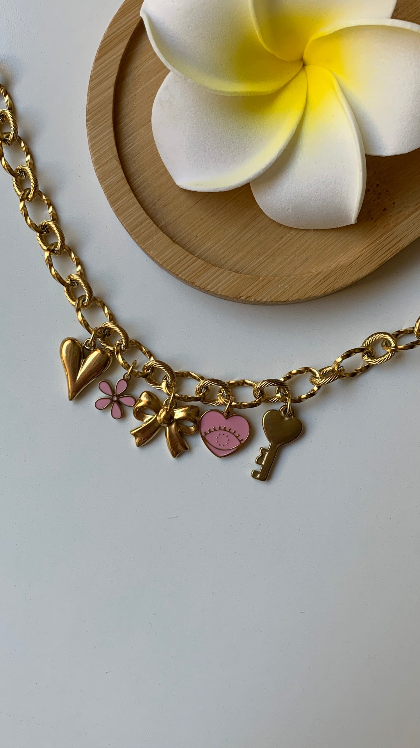 CHARMS l Collier inoxydable personnalisable