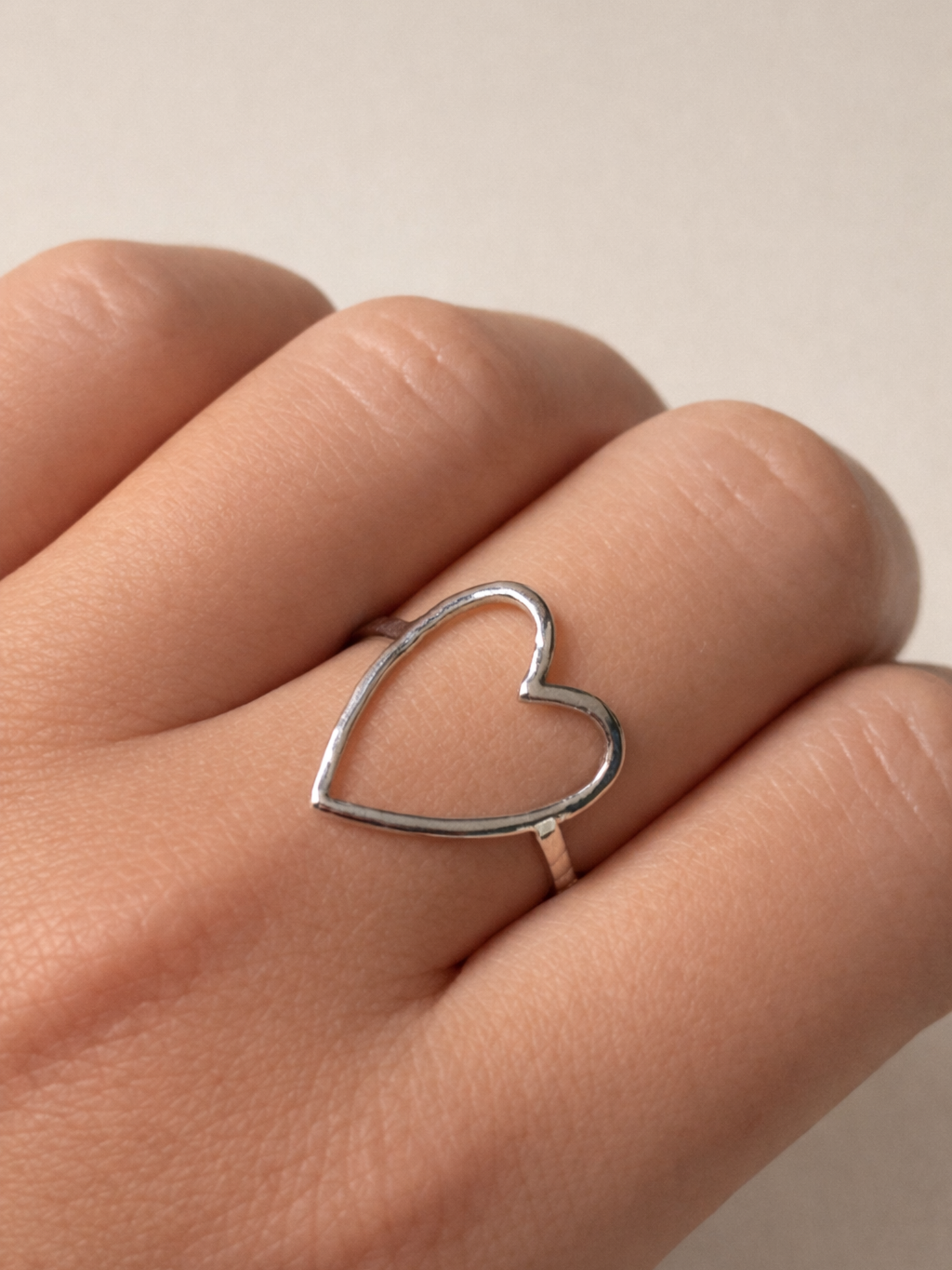 LOVE l Bague inoxydable