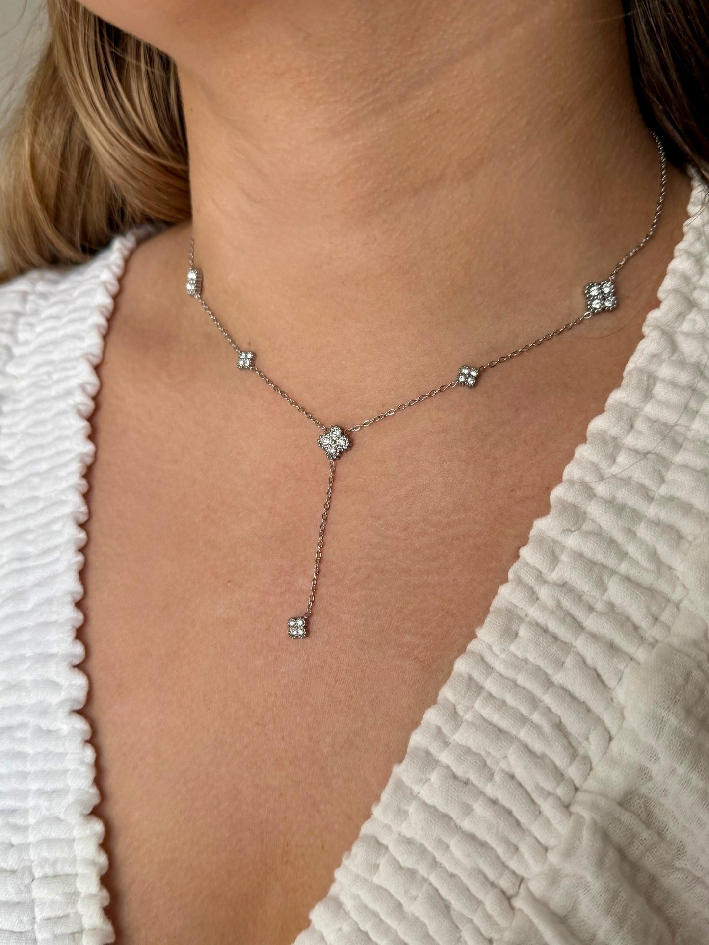 NUXE l Collier Y inoxydable