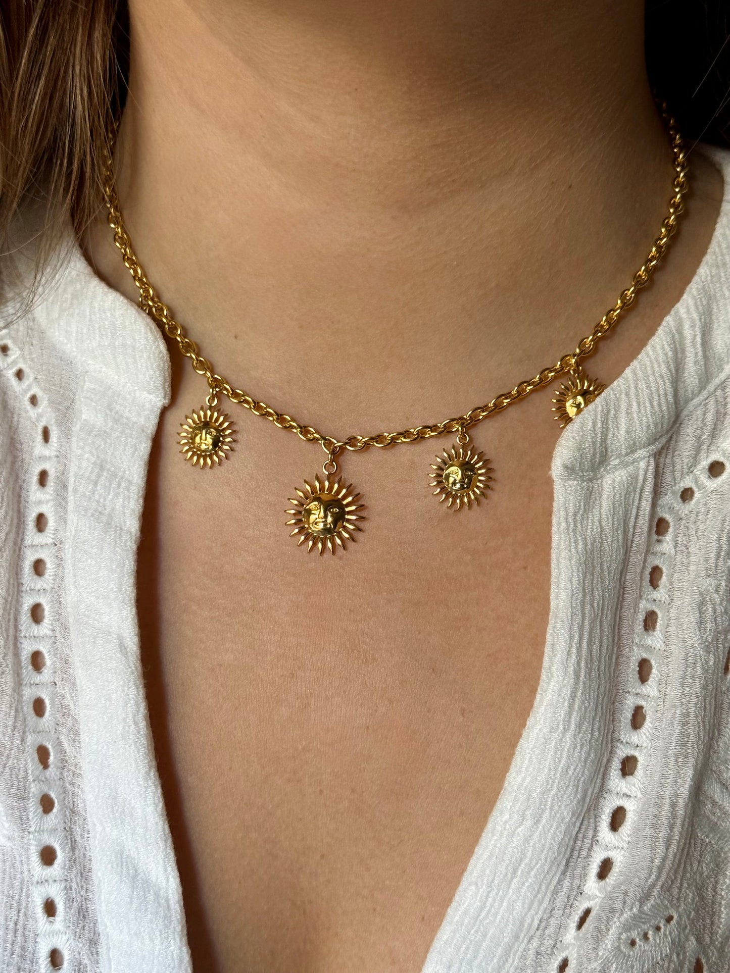 ASTRES - MINI SUN l Collier inoxydable