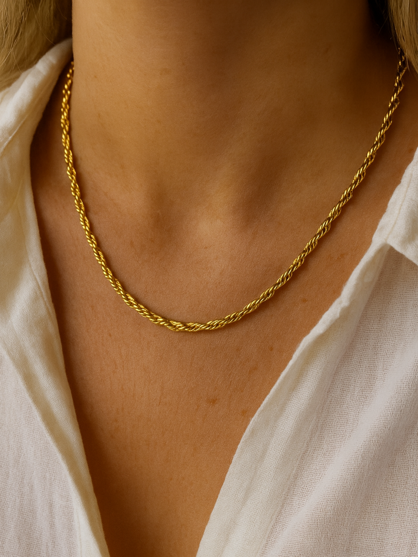 GISÈLE l Collier inoxydable