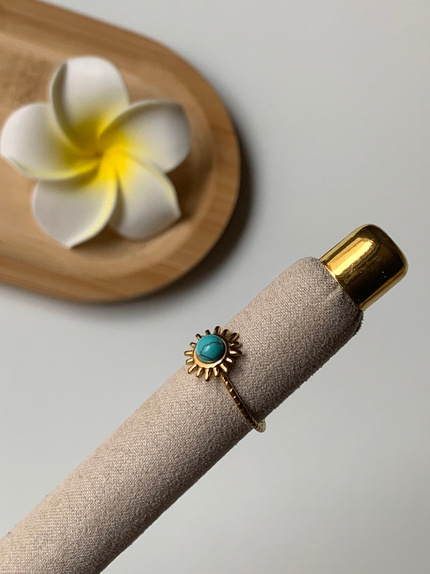 TURQUOISE l Bague inoxydable