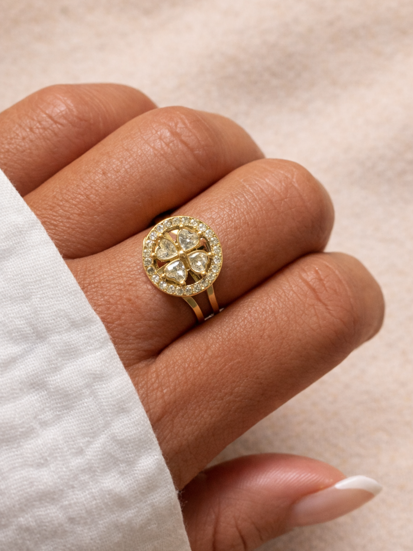 SÉRÉNITÉ l Bague anti-stress inoxydable