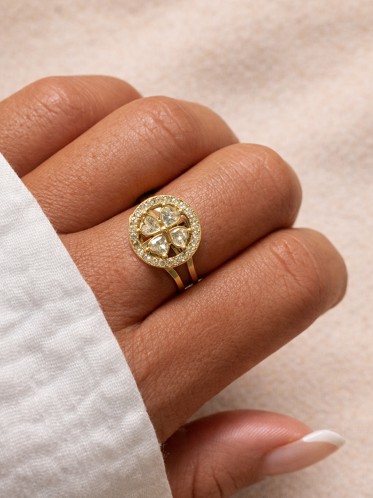 SÉRÉNITÉ l Bague anti-stress inoxydable