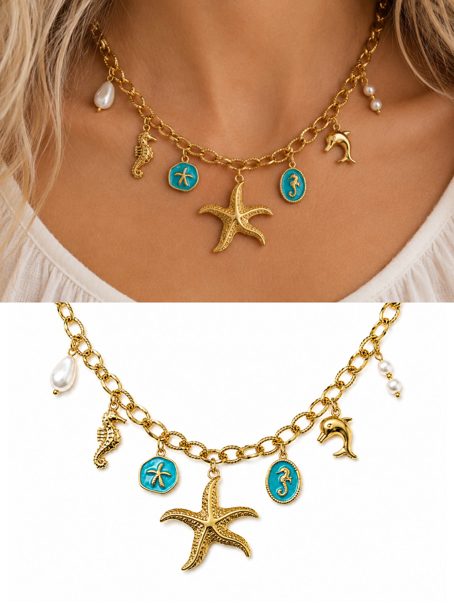 CHARMS l Collier charms inoxydable