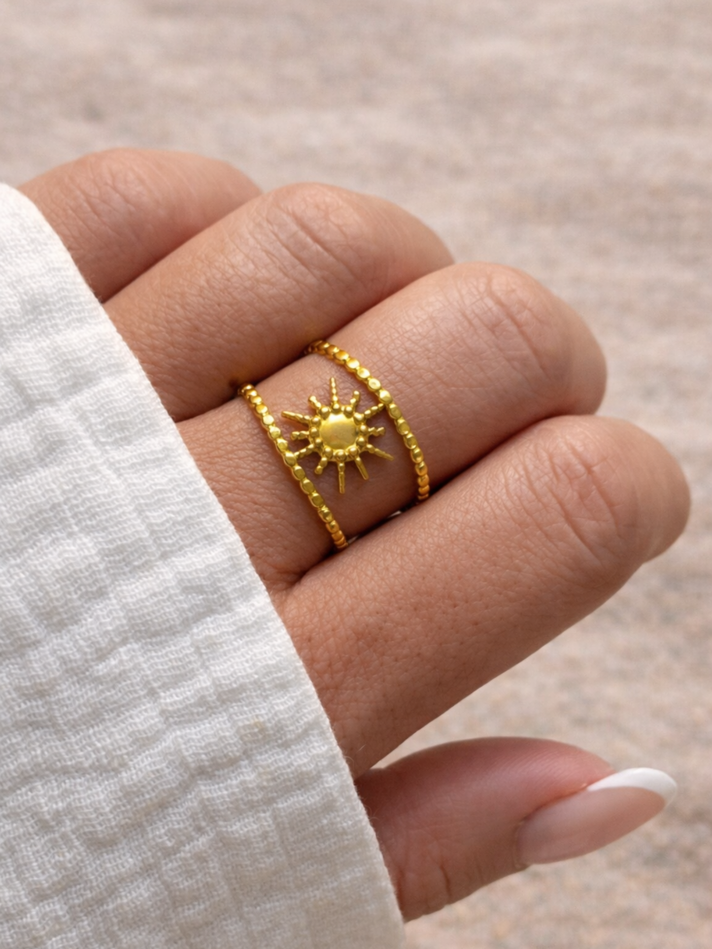 ASTRES - ÉTÉ l Bague inoxydable