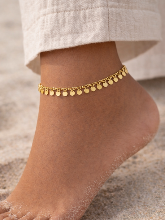 PAULINE l Bracelet inoxydable pour la cheville