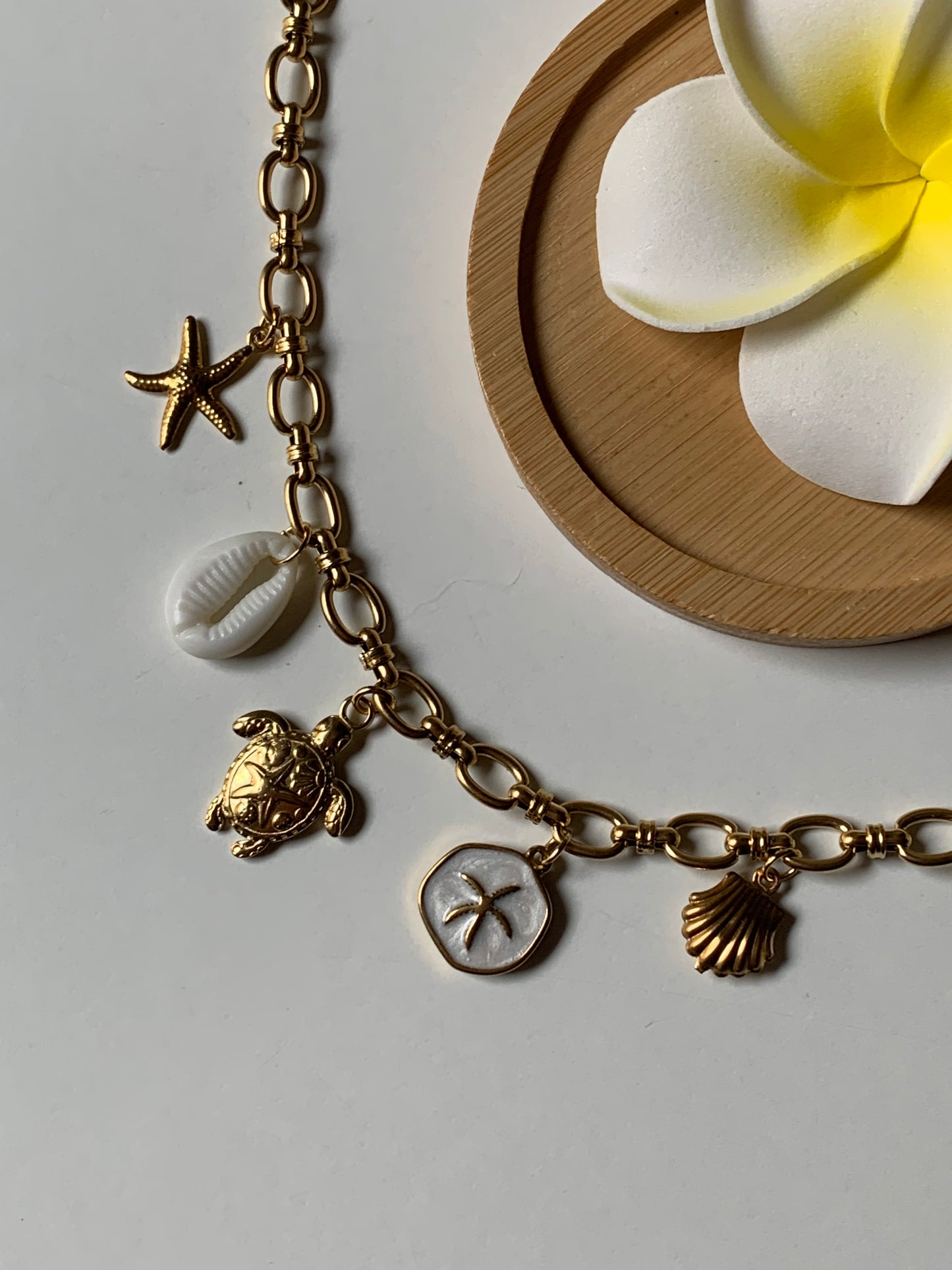 BARCELONA l Collier charms inoxydable