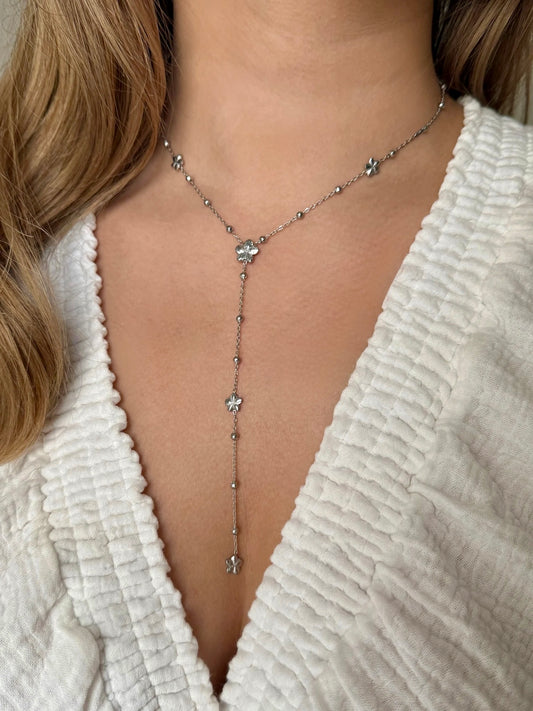 CÉLESTE l Collier Y inoxydable