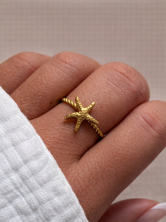 OCEAN MOOD - SEA l Bague inoxydable