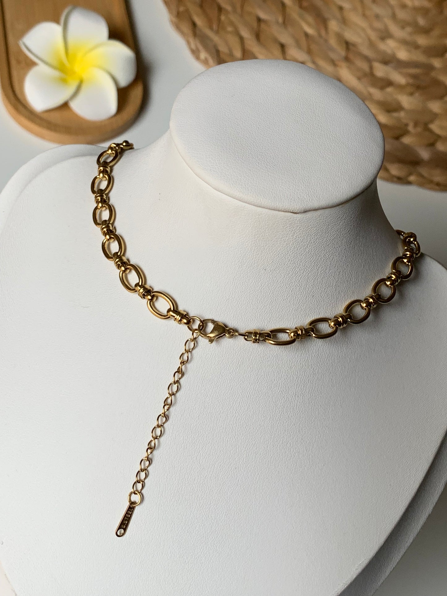 BARCELONA l Collier charms inoxydable