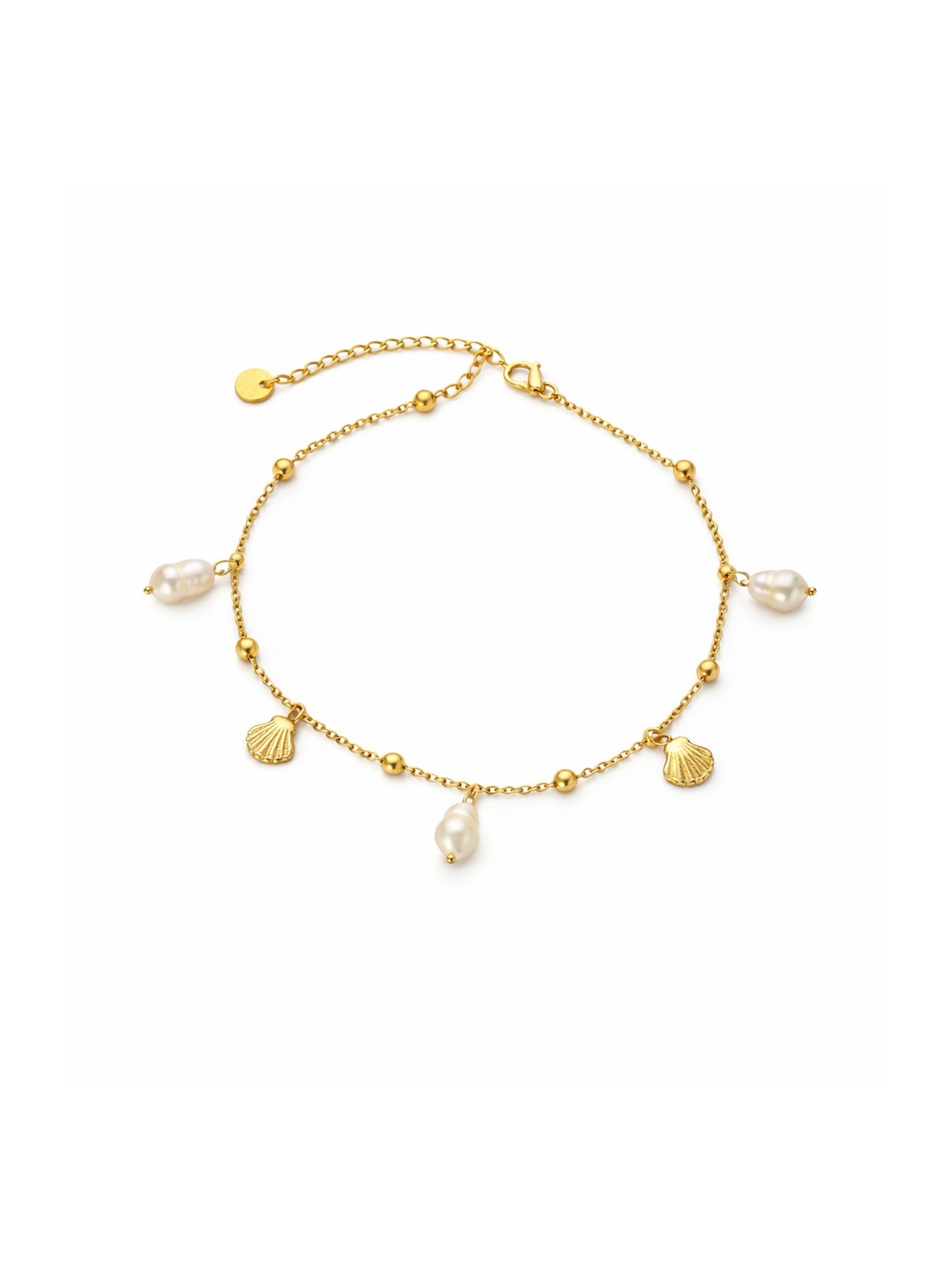 RIVIERA l Bracelet de cheville inoxydable