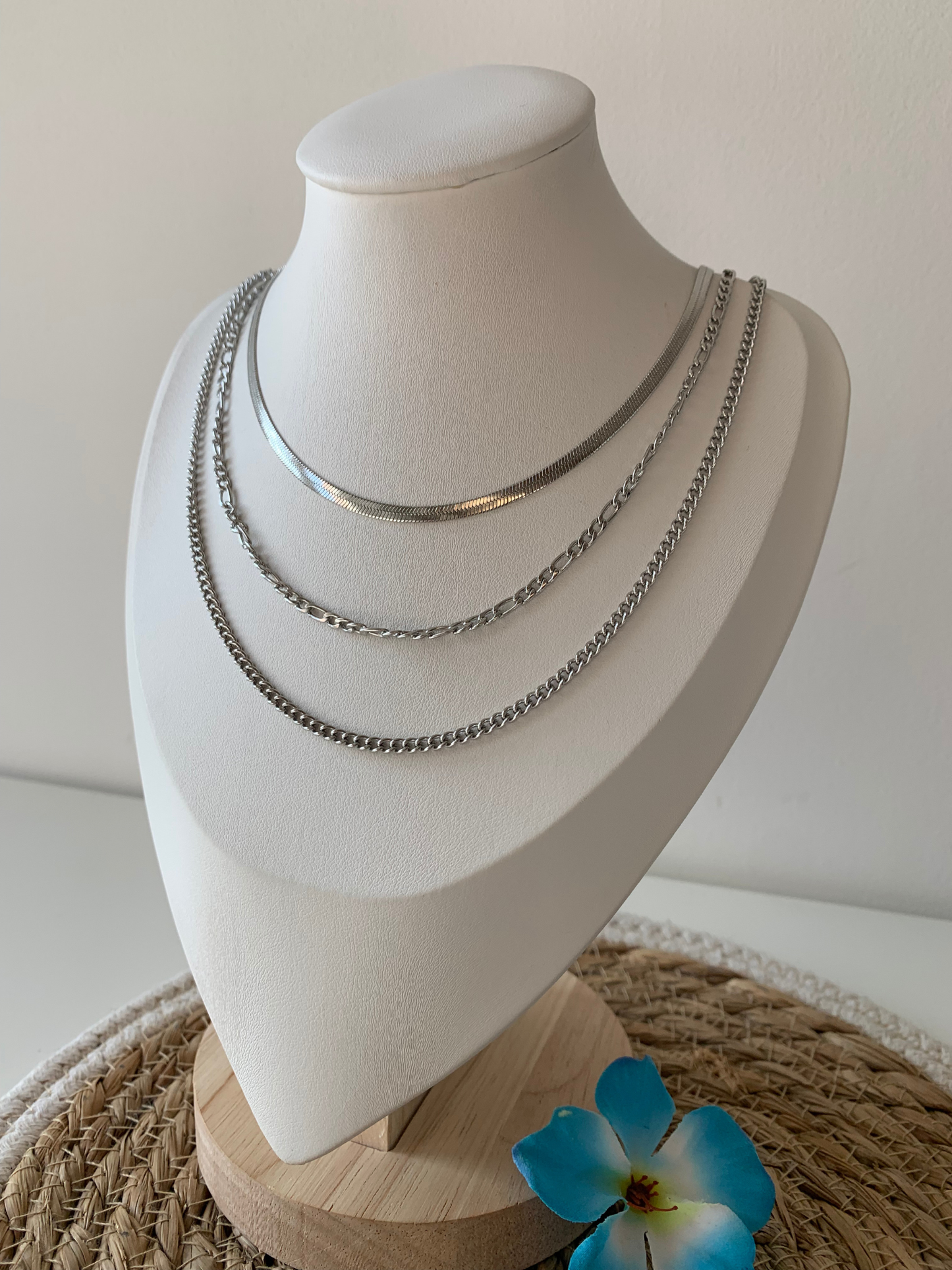 DORINE l Collier multirangs inoxydable