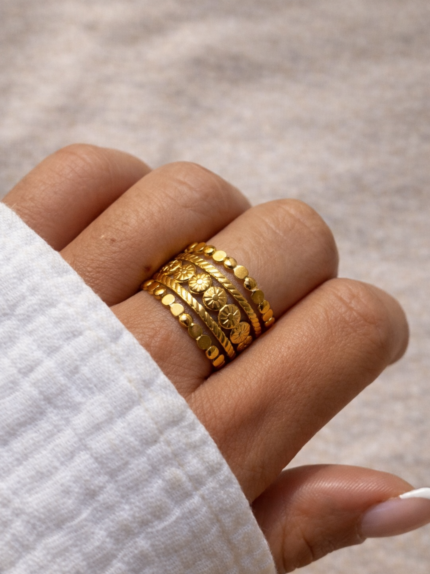 CÉCILE l Bague inoxydable