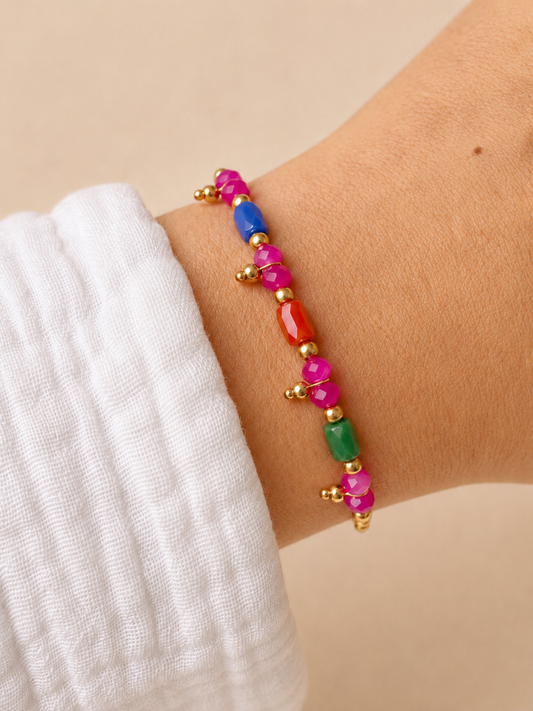 NEW l Bracelet coloré inoxydable
