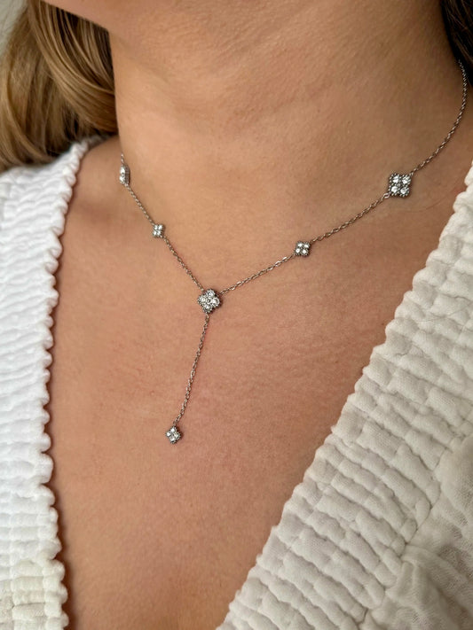 NUXE l Collier Y inoxydable