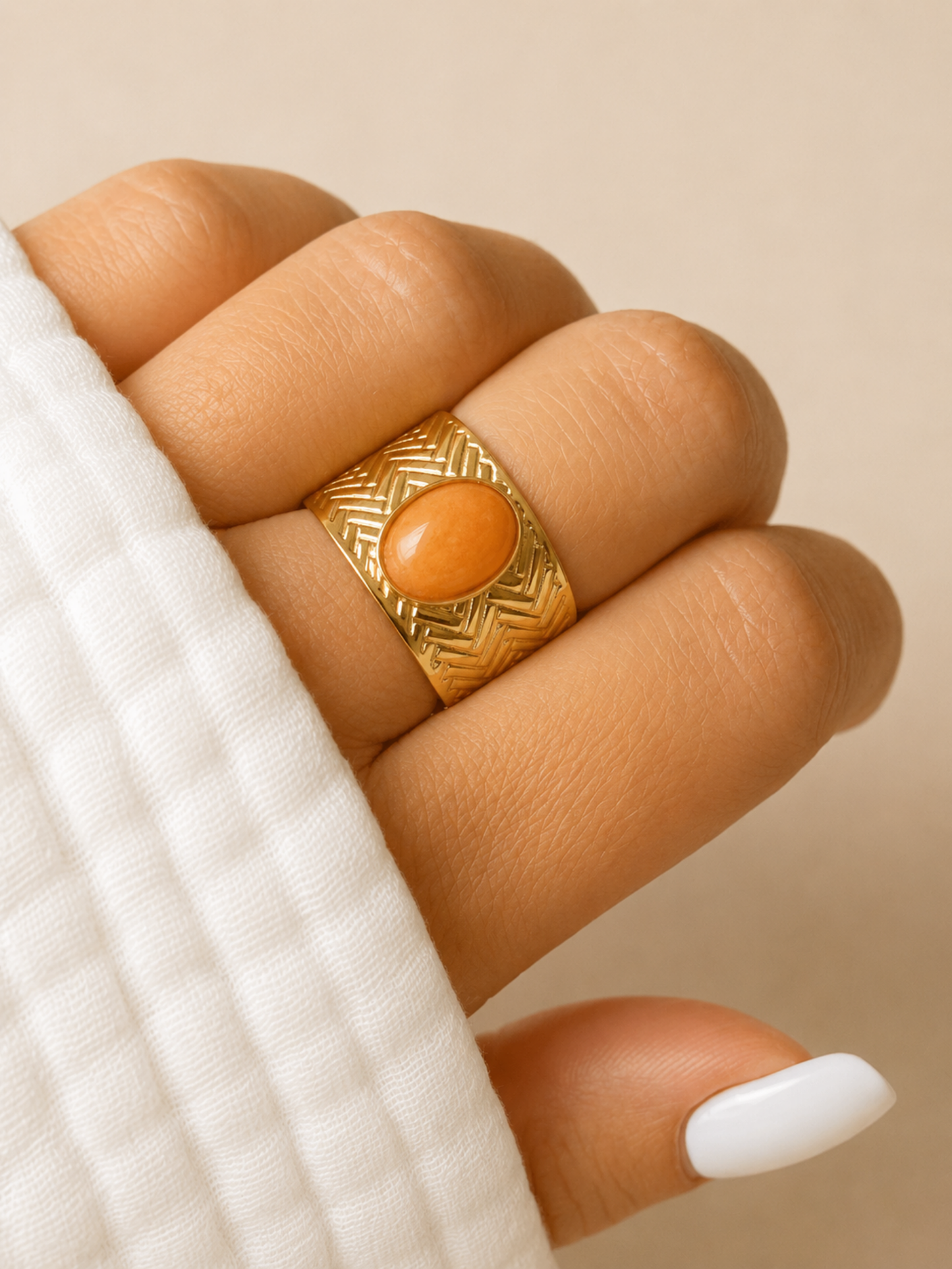 NEW l Bague colorée inoxydable
