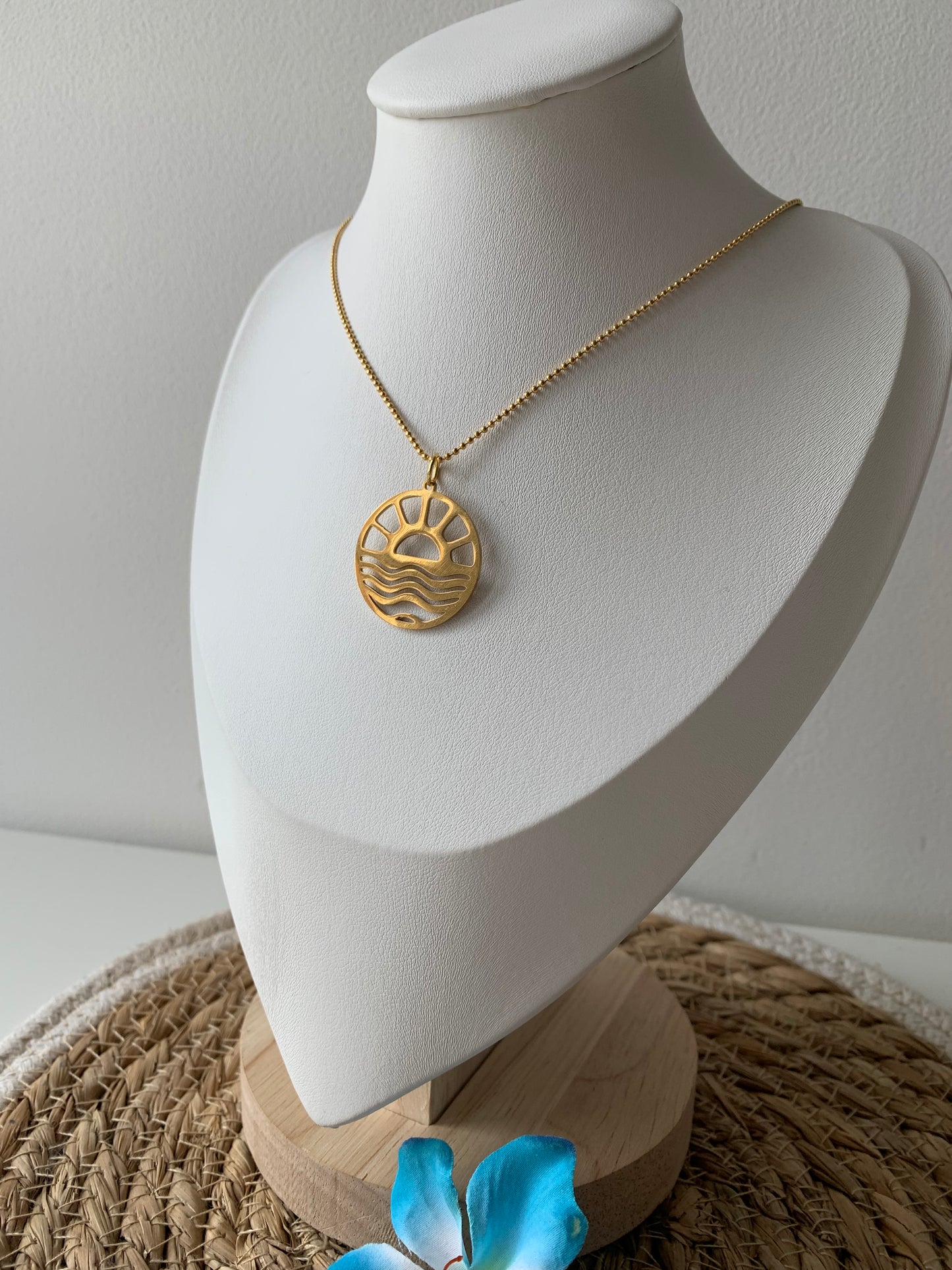 OCEAN MOOD - Collier ajustable en acier inoxydable