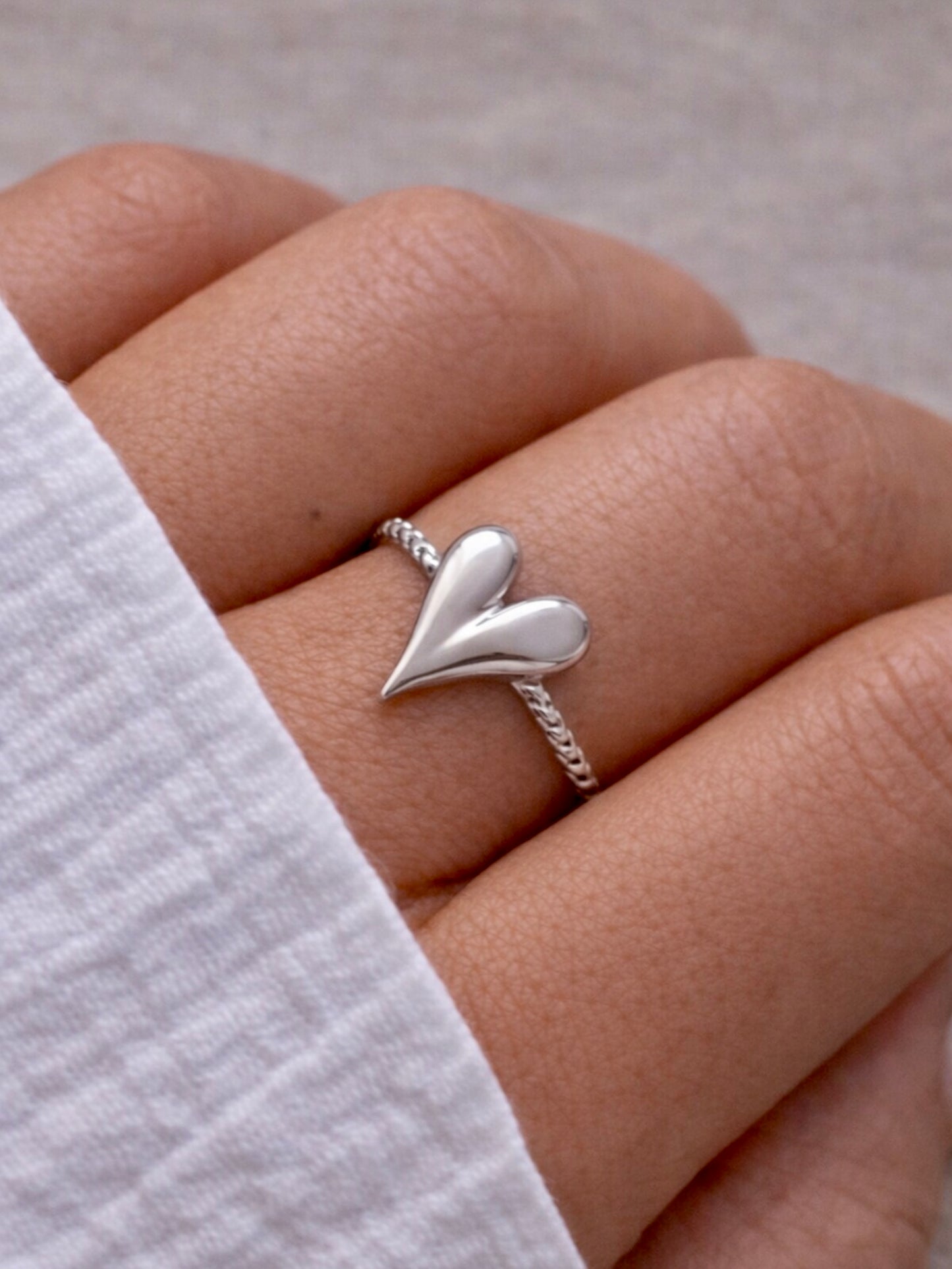 VALENTINE l Bague inoxydable