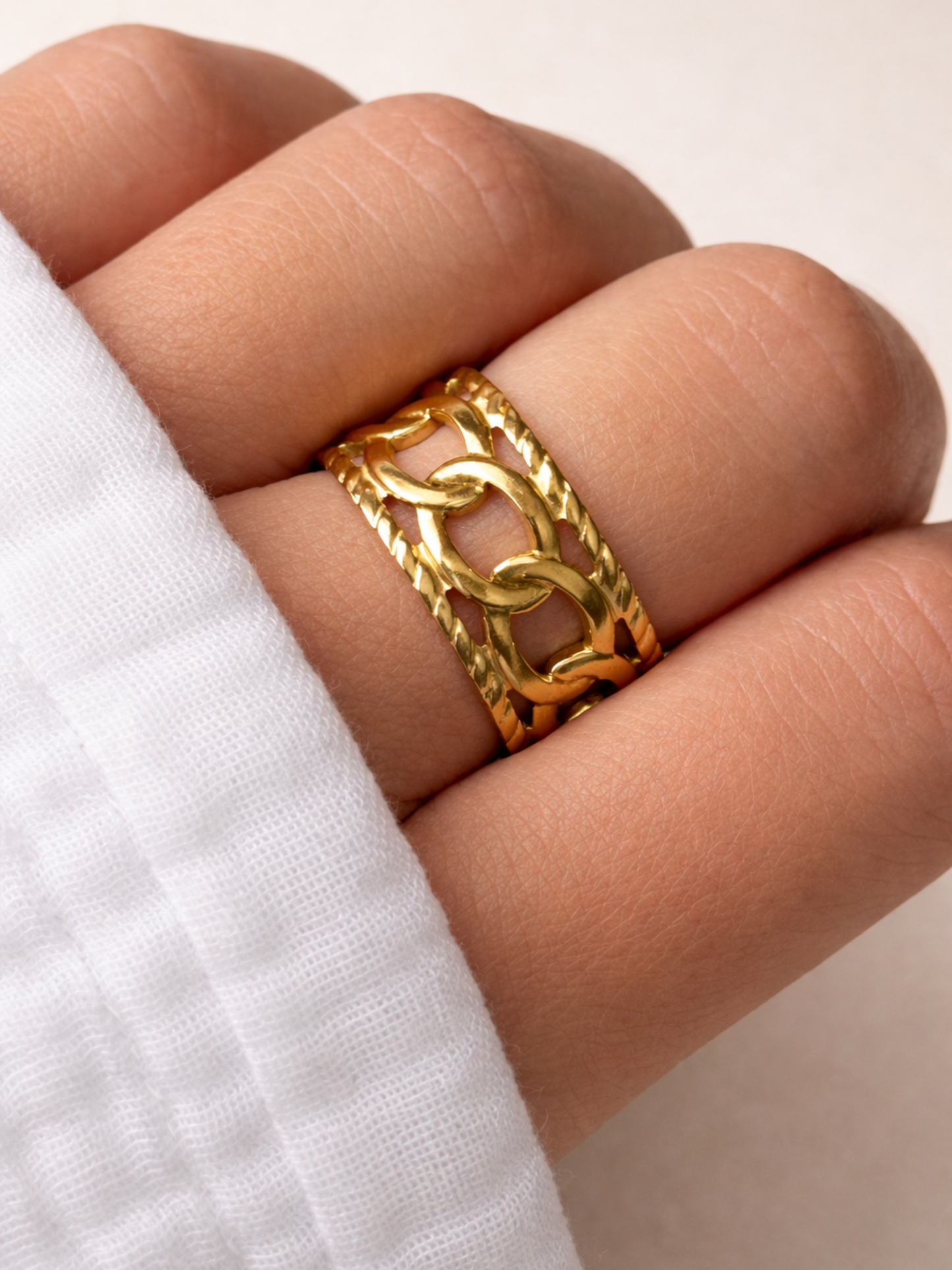 NEW l Bague inoxydable