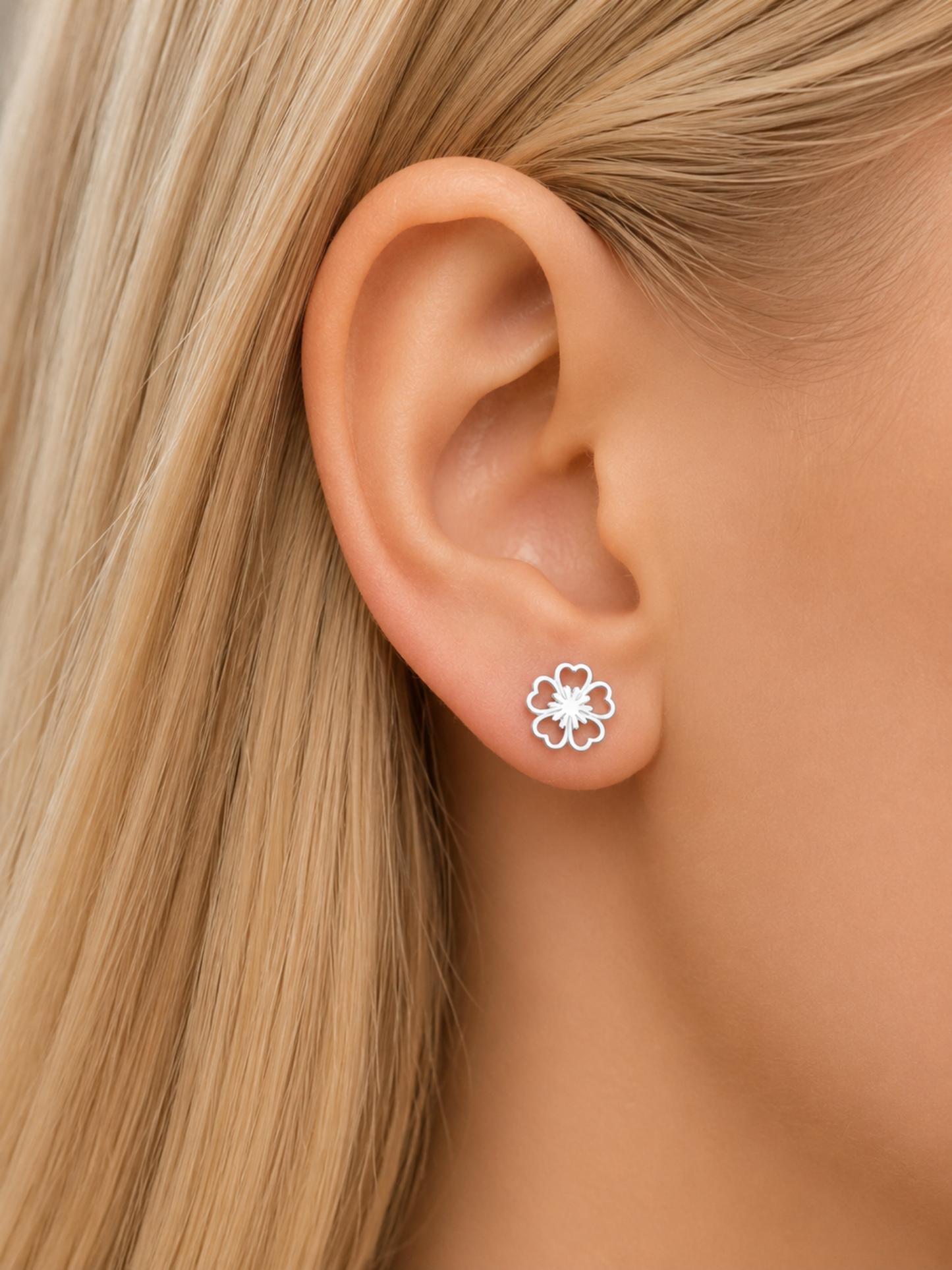 NEW l Boucles puces inoxydables