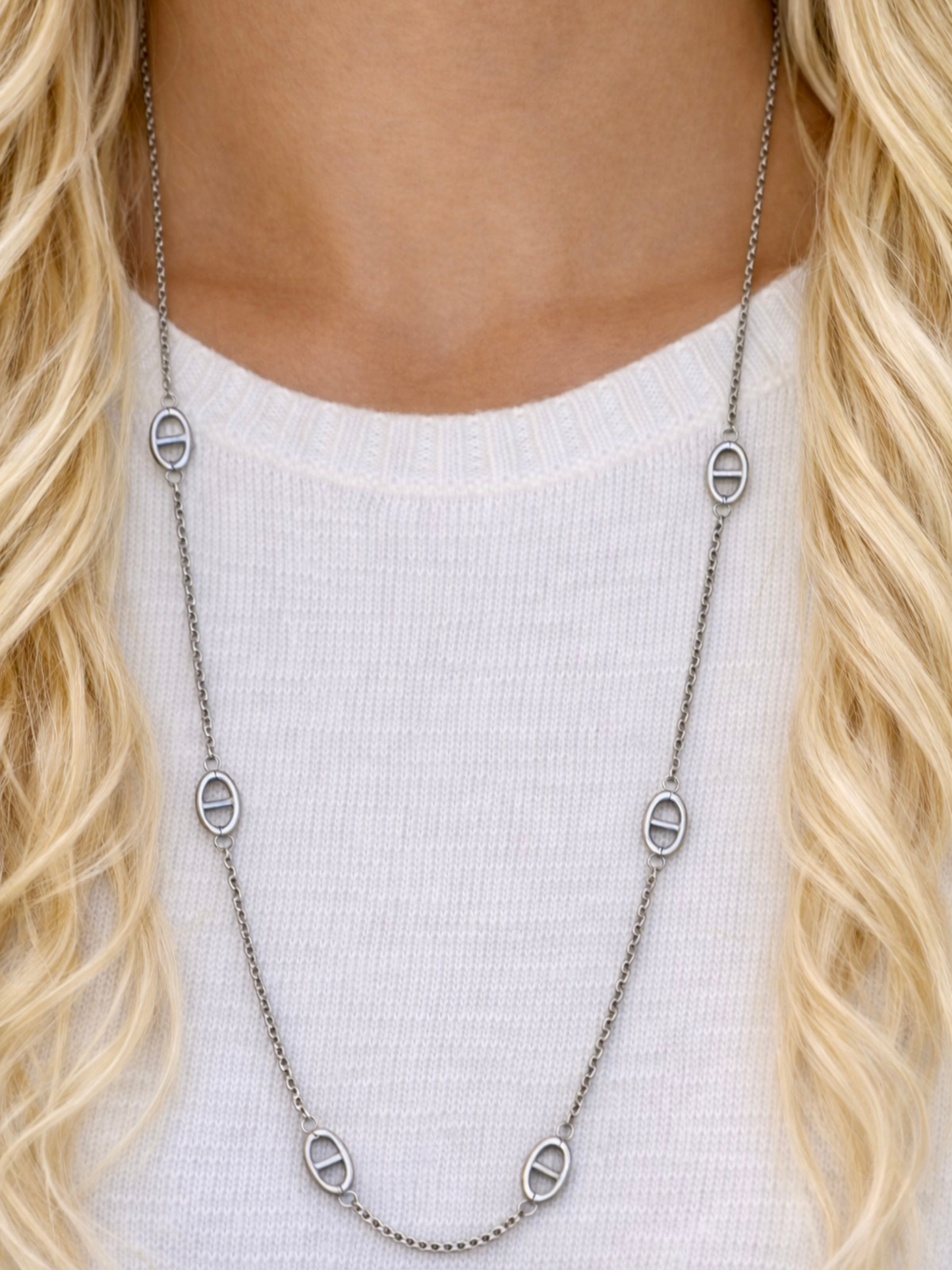 AUDACIEUSE l Collier sautoir inoxydable