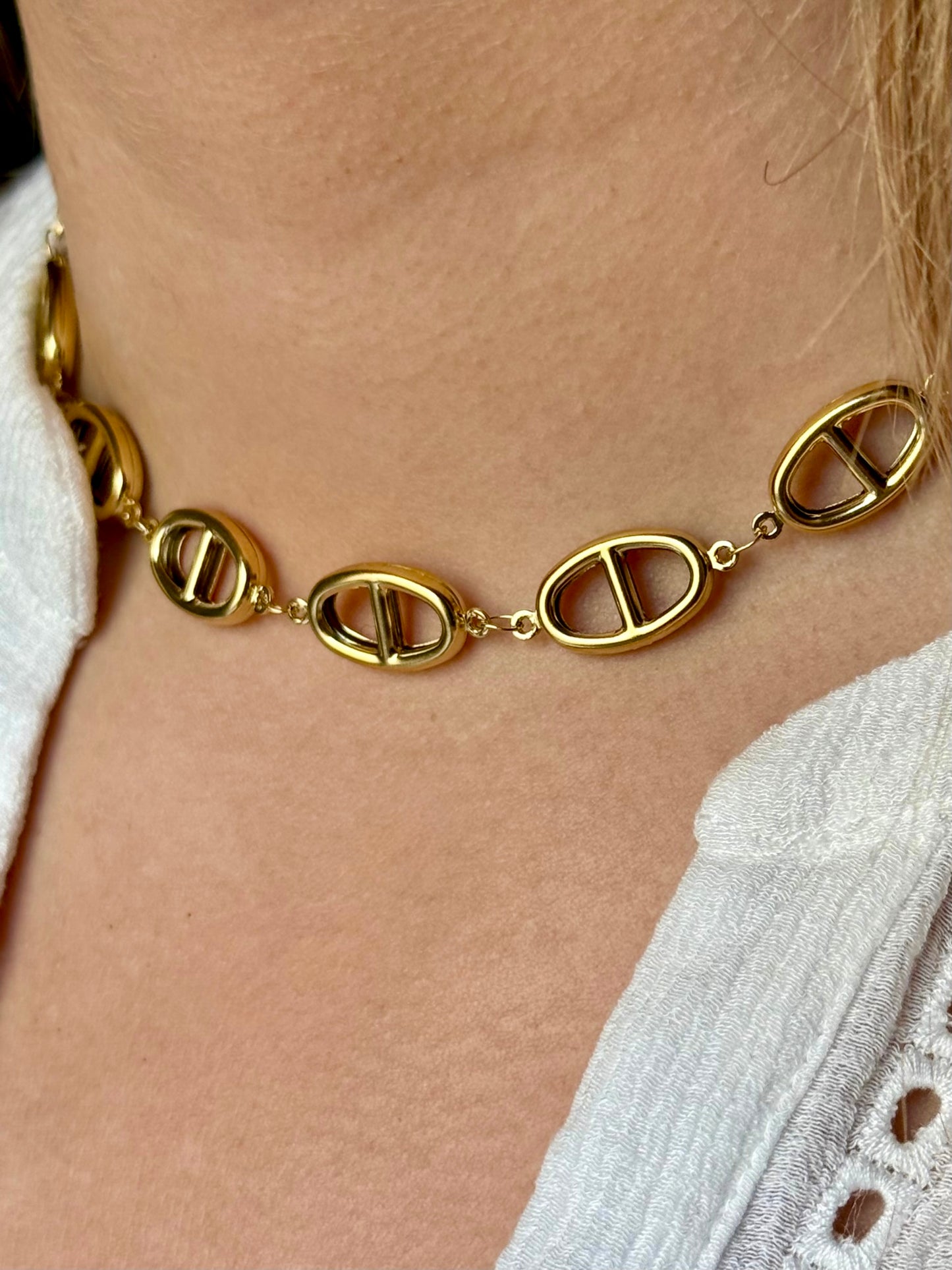 ATHÉNA l Collier inoxydable