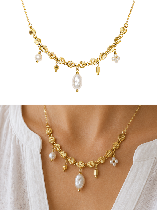 NEW l Collier coloré inoxydable