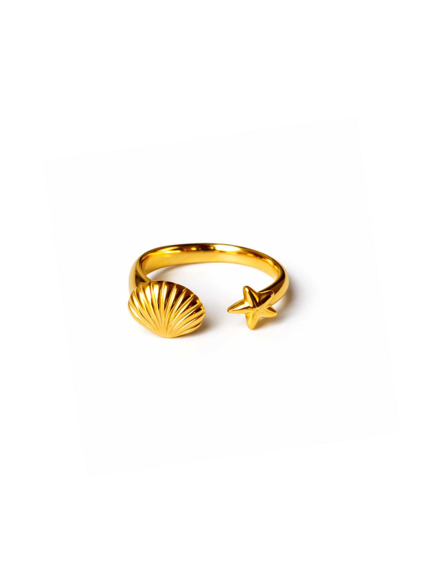 OCEAN MOOD - CORA l Bague inoxydable