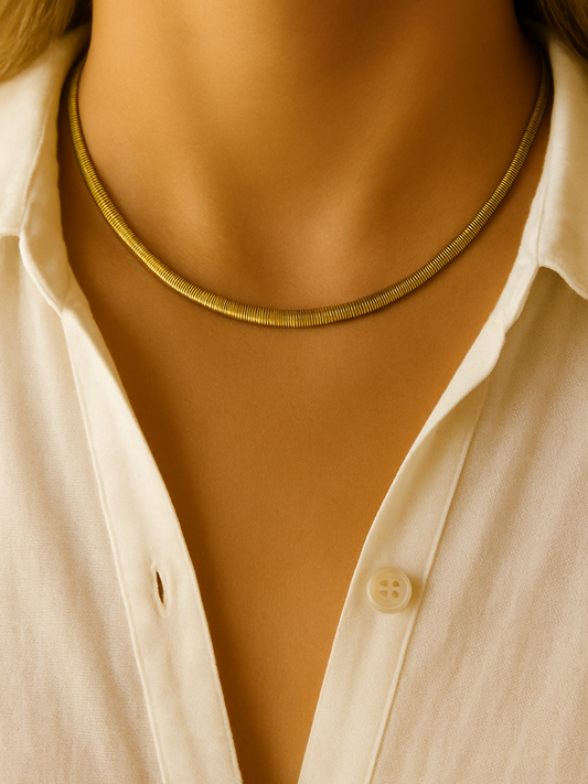 MAXI MAÏNA l Collier inoxydable