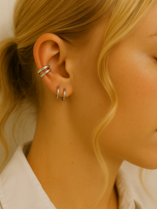 ESMERALDA l Earcuff inoxydable