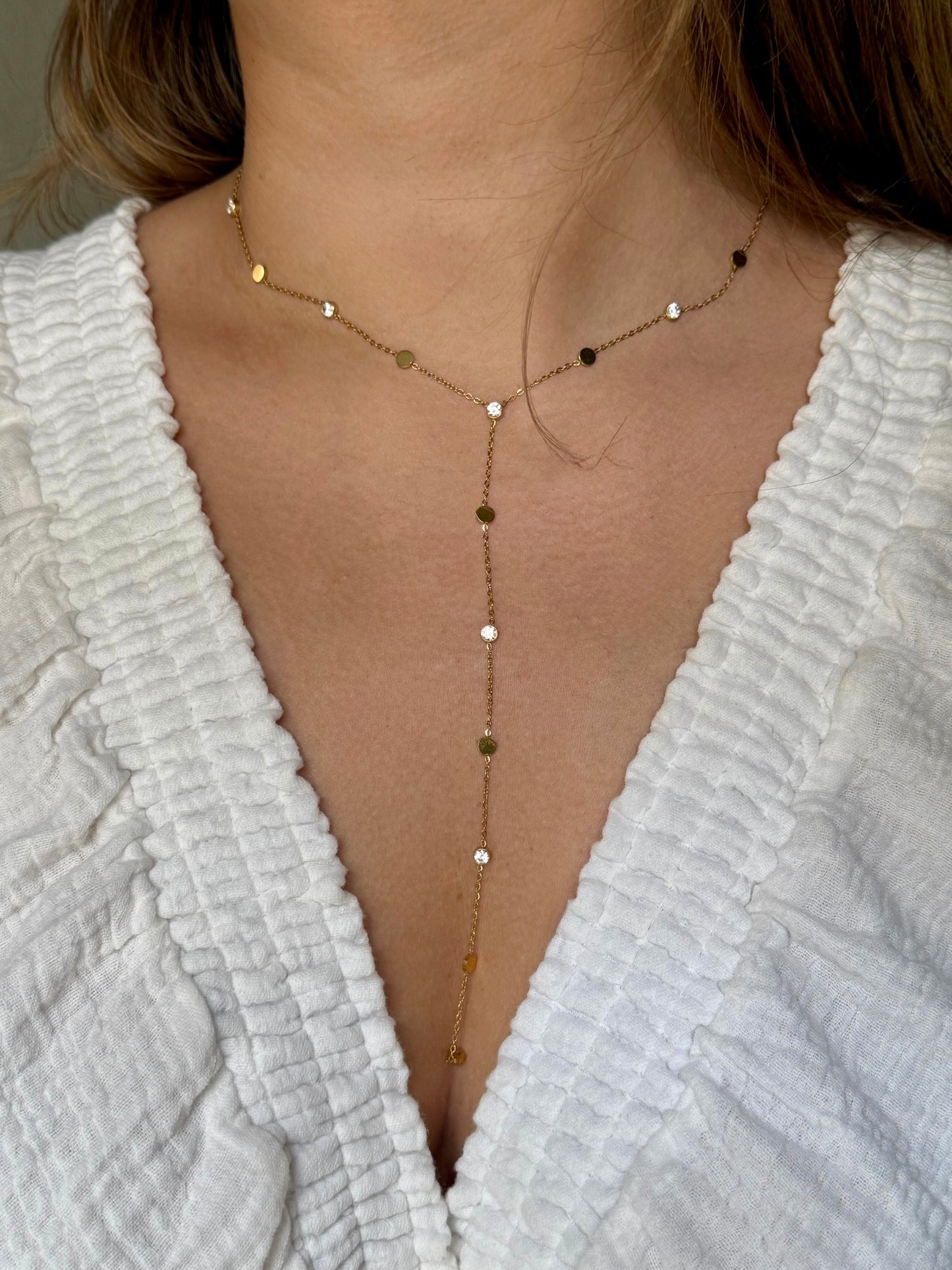 AMAYA l Collier Y inoxydable