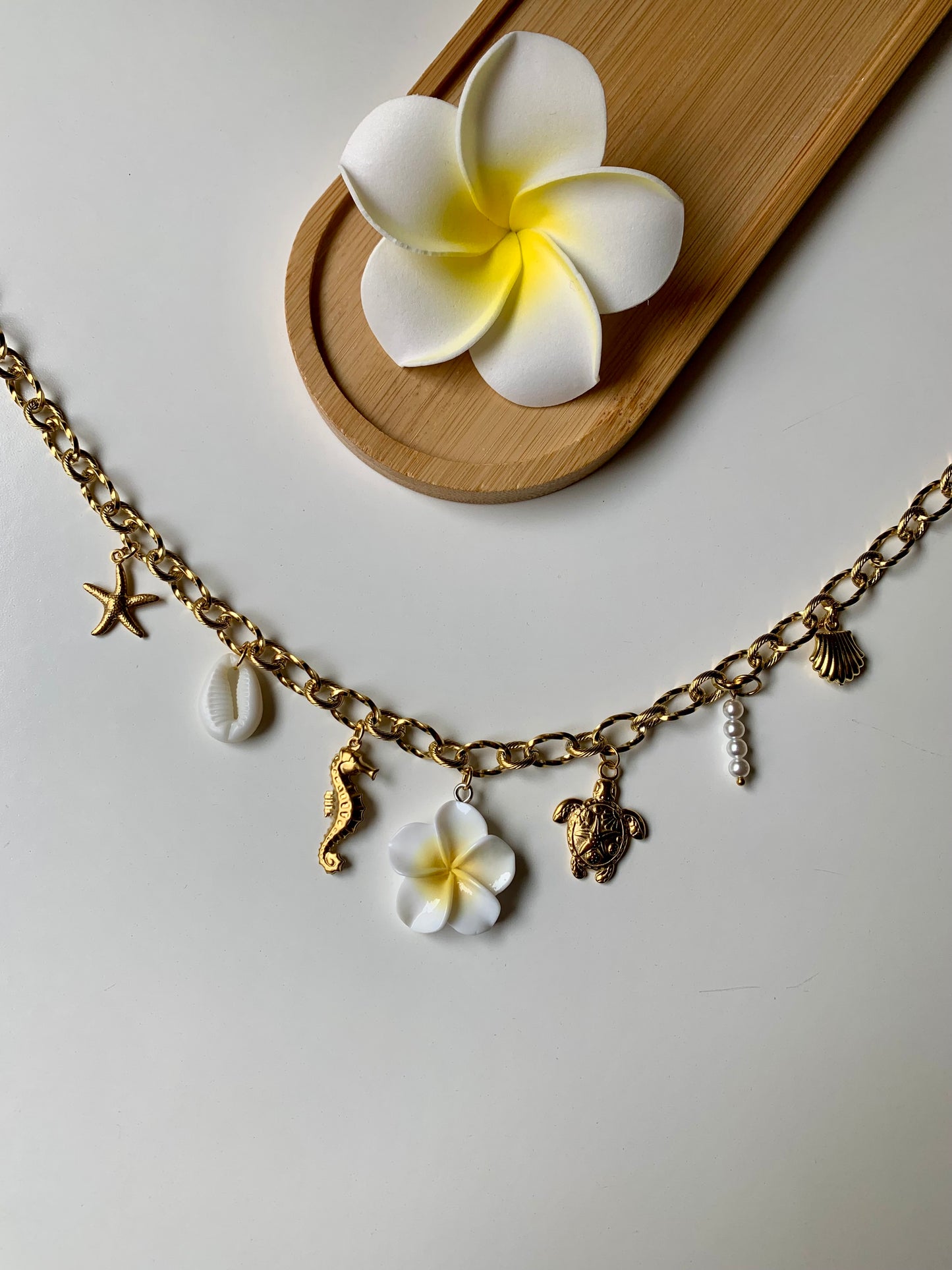 BORA - Collier charms inoxydable