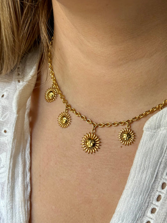 ASTRES - MINI SUN l Collier inoxydable