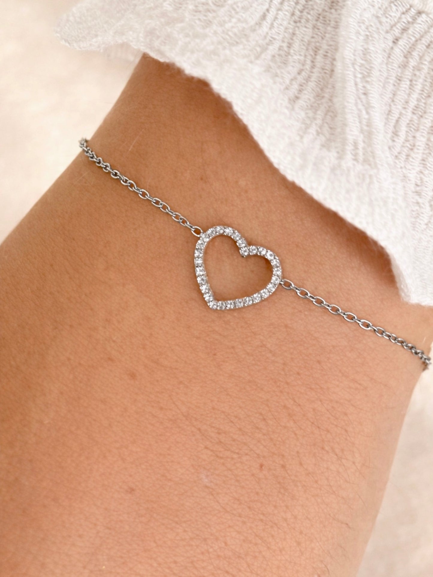 AMOUREUSE l Bracelet inoxydable