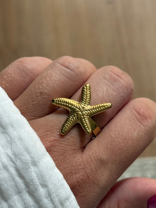 OCEAN MOOD - STARFISH l Bague inoxydable