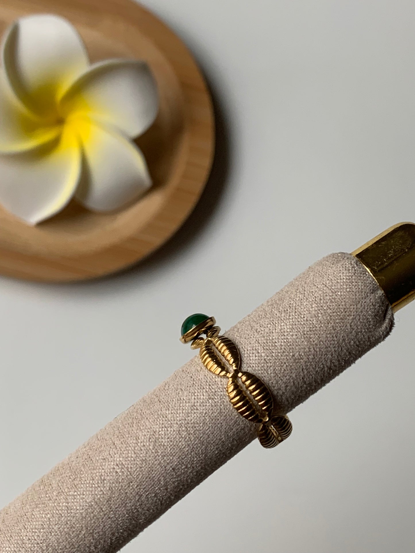 AVENTURINE l Bague inoxydable