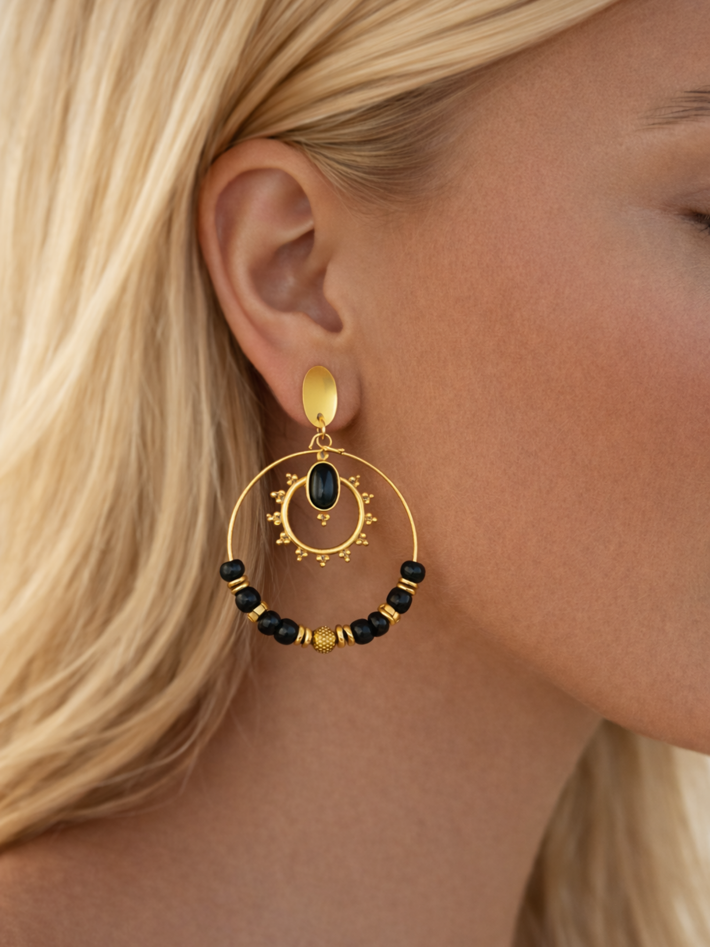 YASMINA l Boucles inoxydables