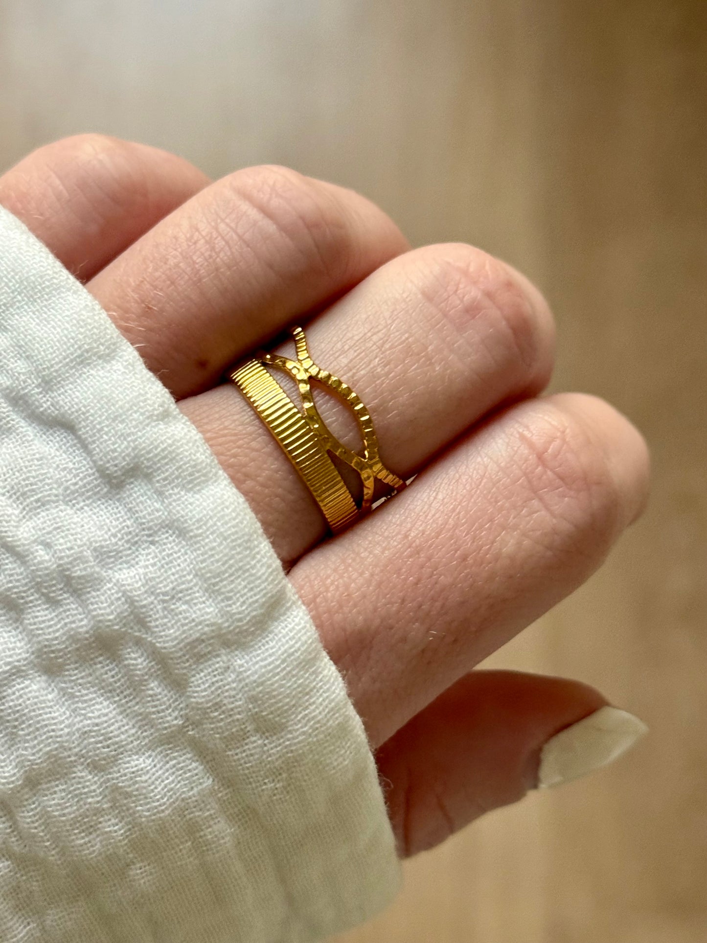 NEW l Bague inoxydable