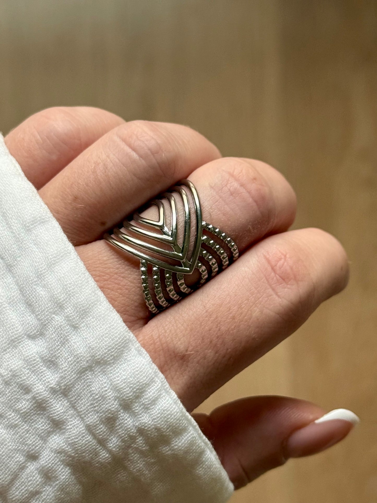 SUZANNE l Bague inoxydable