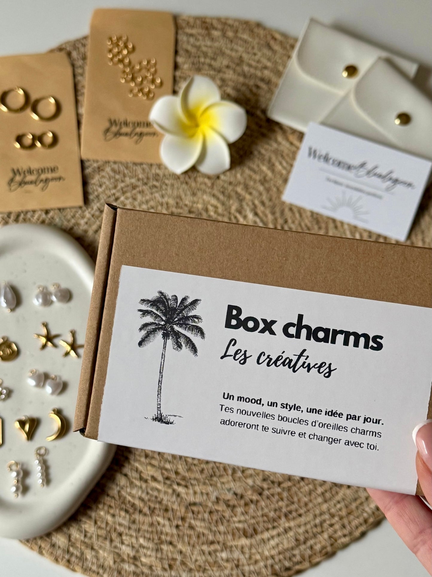 LES CRÉATIVES l Ta box charms -boucles d’oreilles-