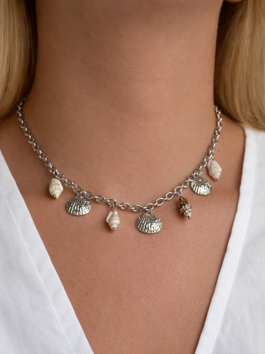 OCEAN MOOD - ÉVASION l Collier charms inoxydable