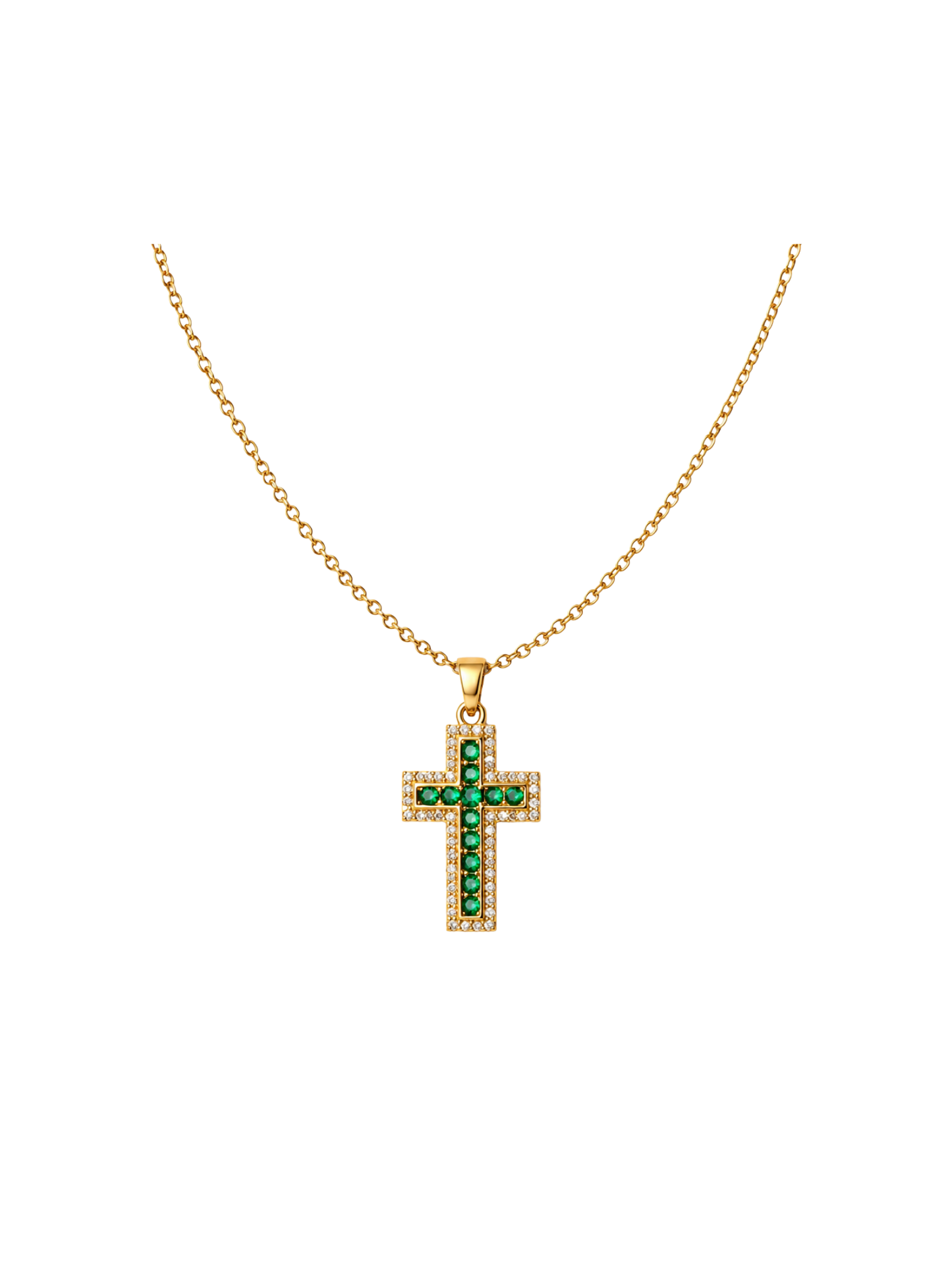 NEW l Collier chrétien inoxydable