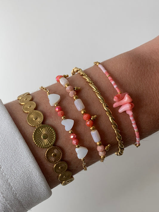 Bracelet ajustable en acier inoxydable