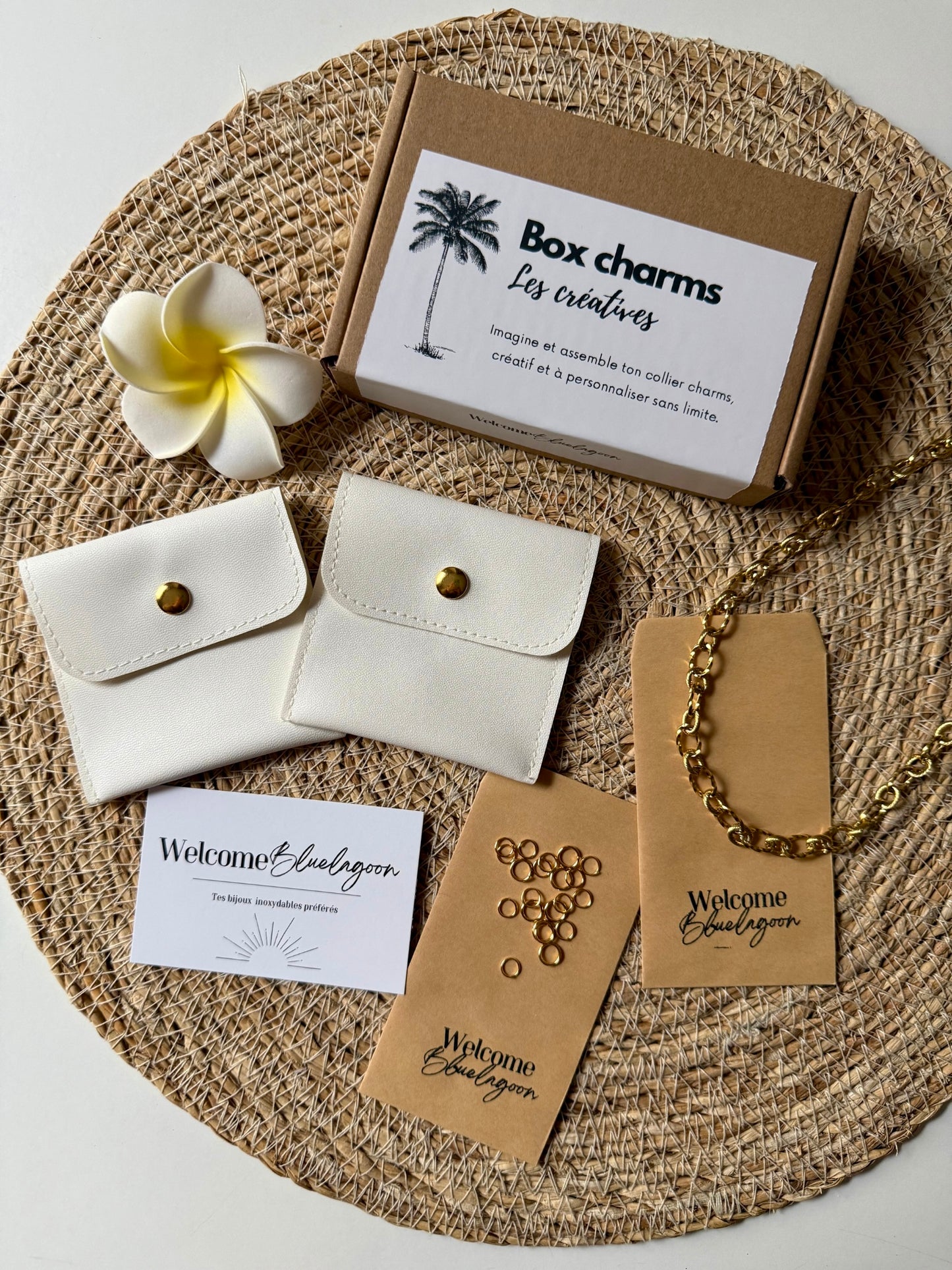 LES CRÉATIVES l Ta box charms -collier-