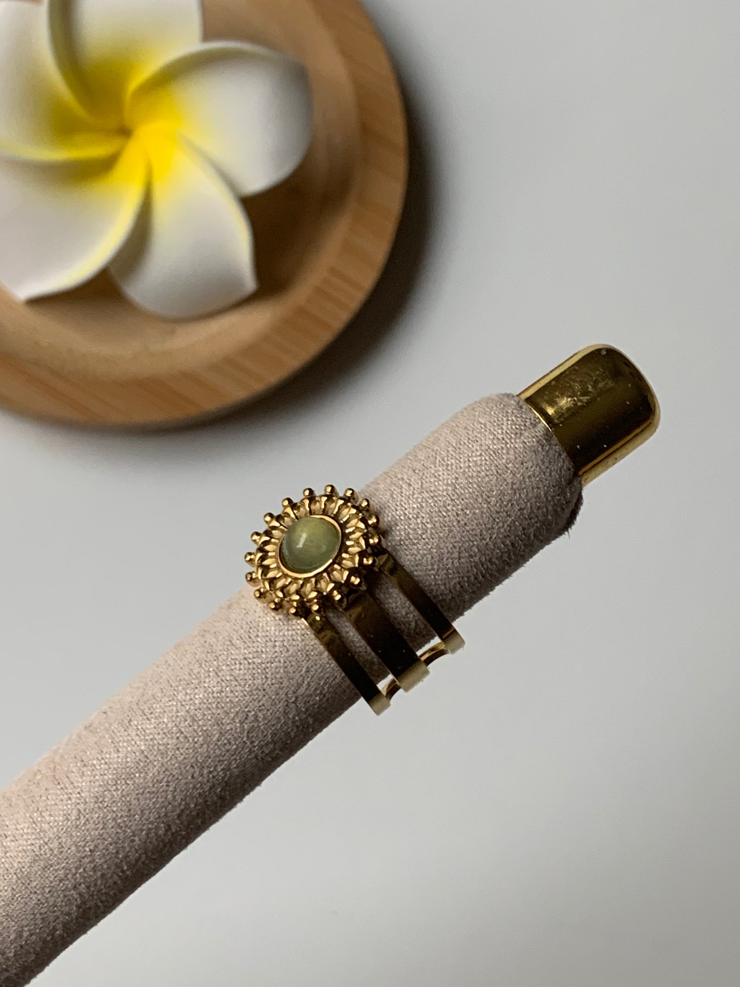 JADE l Bague inoxydable