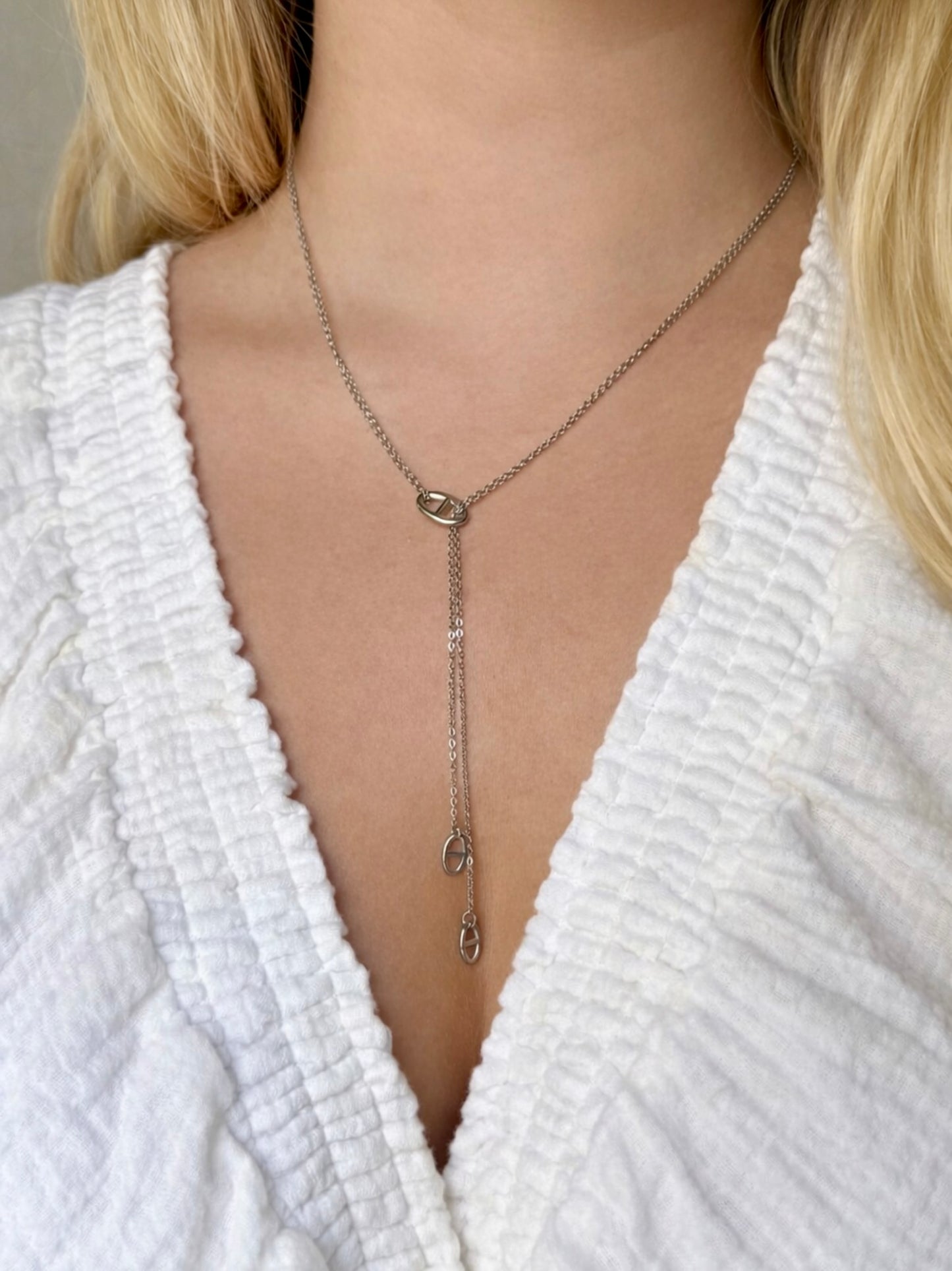 ELORA l Collier Y inoxydable