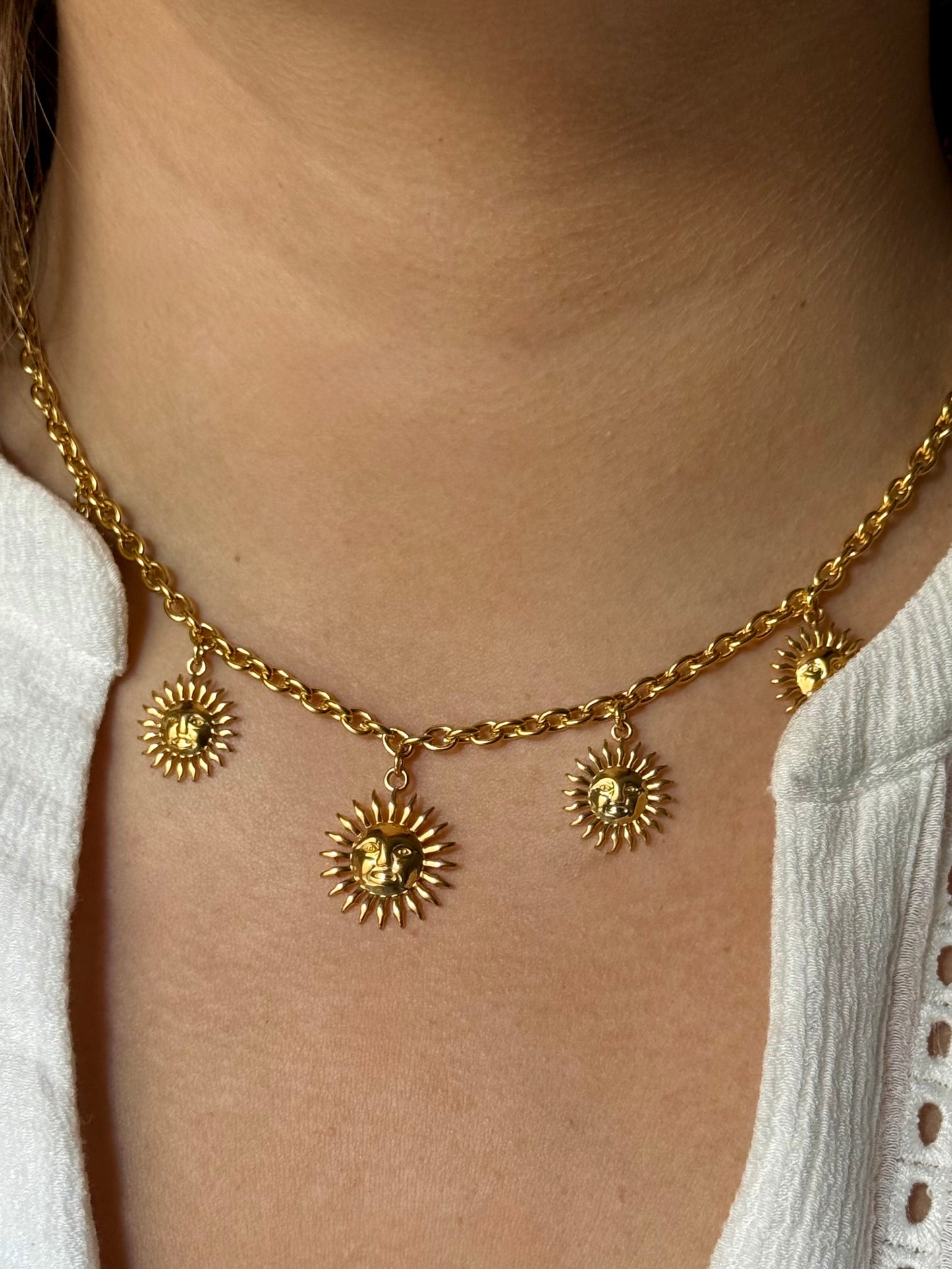 ASTRES - MINI SUN l Collier inoxydable