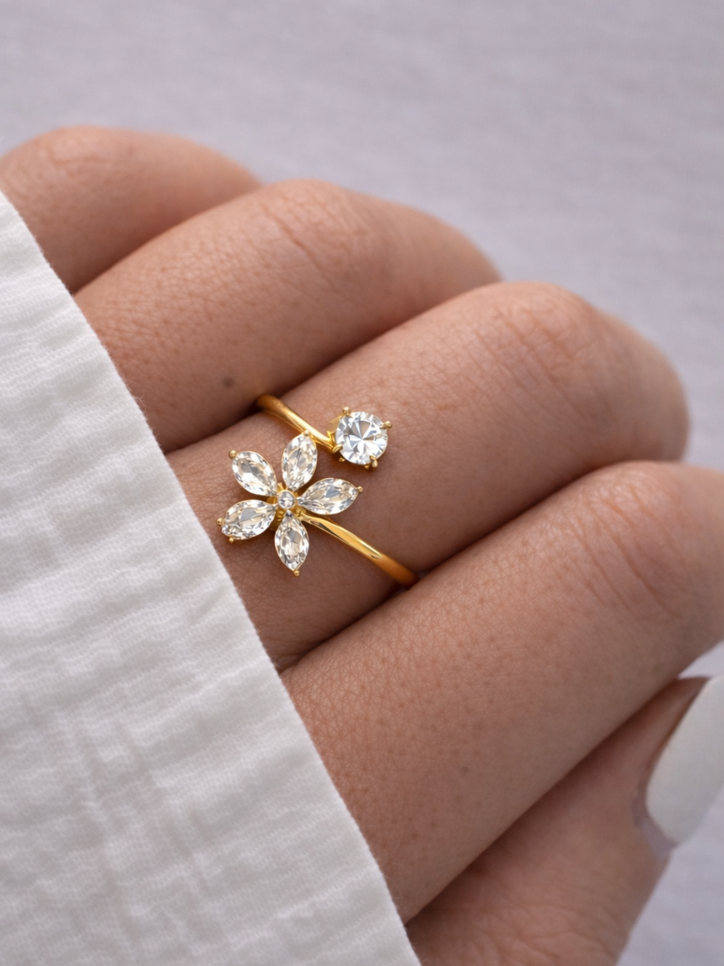 ROSALIA l Bague inoxydable